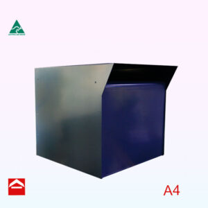 Rear open A4 small parcel chest 350w x 350h x 395d (including awning)