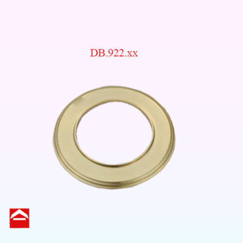 image of polished brass newspaper ring to complement the range of brass front plates