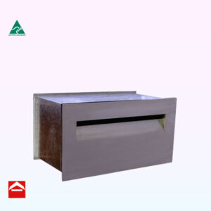 Stainless steel front and rear plates with telescopic sleeve suitable for besser block