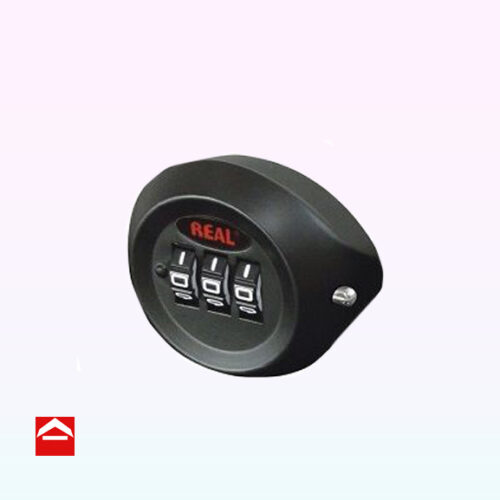 3 Dial resettable combination lock
