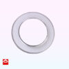 Satin Chrome newspaper ring 135mm diameter with 83mm opening