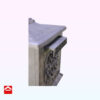 Top view of USA MAIL Solid Cast rectangular mailbox